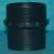 50mm PVC THRD-50mm ID BLACK